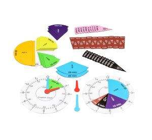 Wissner Magnetic Clock with Fractions